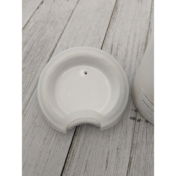 Rae Dunn Hello Travel Tumbler Large Letter Tall Coffee Mug with Lid - Picture 6 of 6